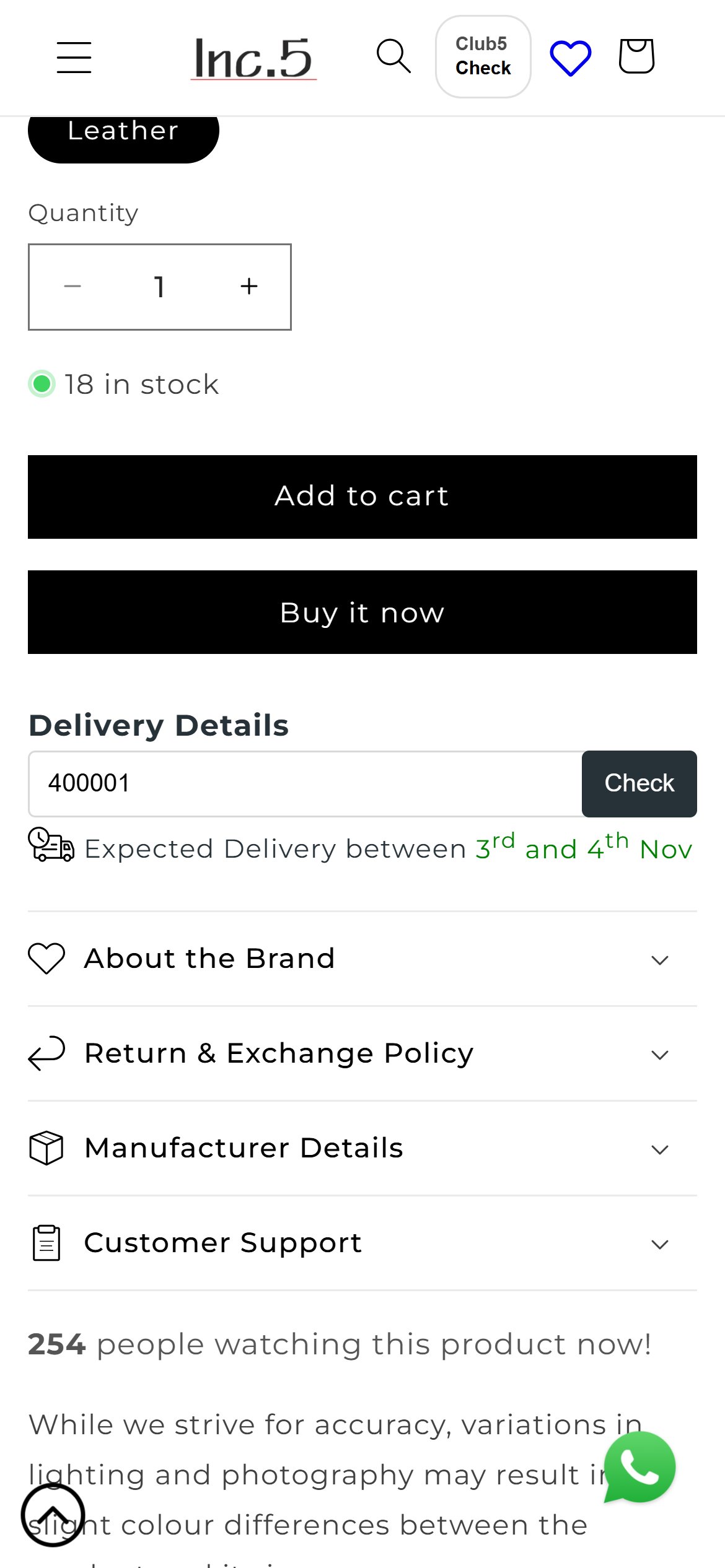Inc.5 — Mobile